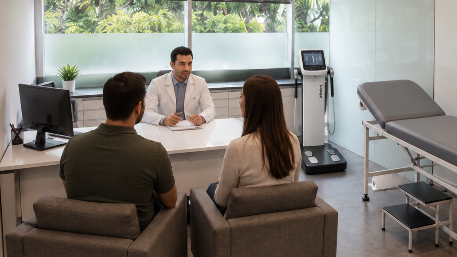Consulta médica en la Clínica Hepler Bone
